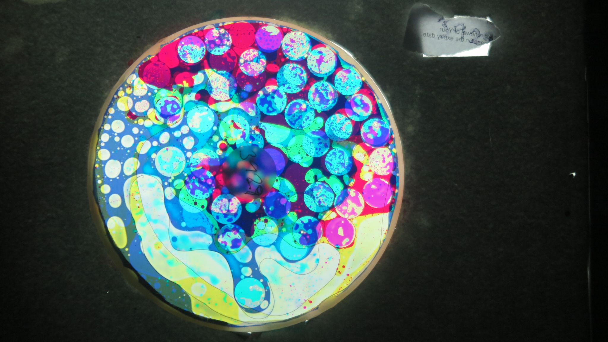 BV3929 bubble vision oil wheel